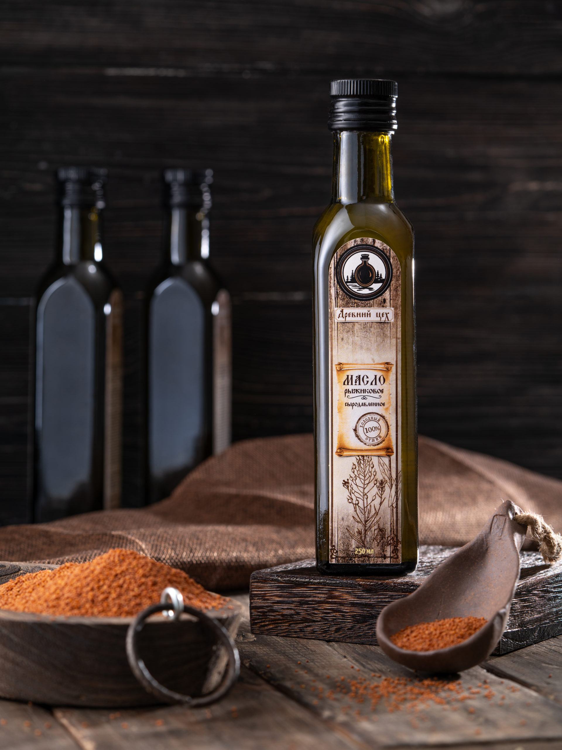 Масло рыжиковое 250 мл.